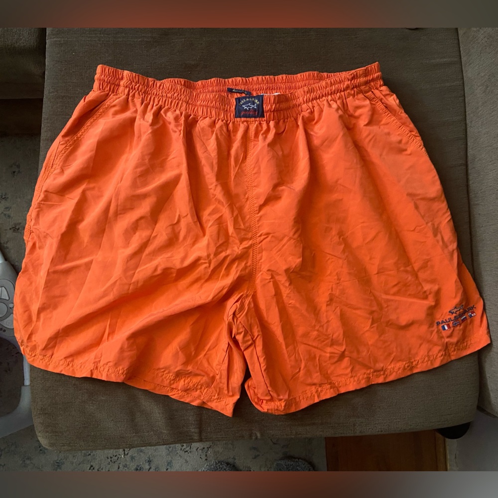 NWT Paul & Shark Yachting Swim Trunks Size 2xL W/ Bonus travel bag & card holder